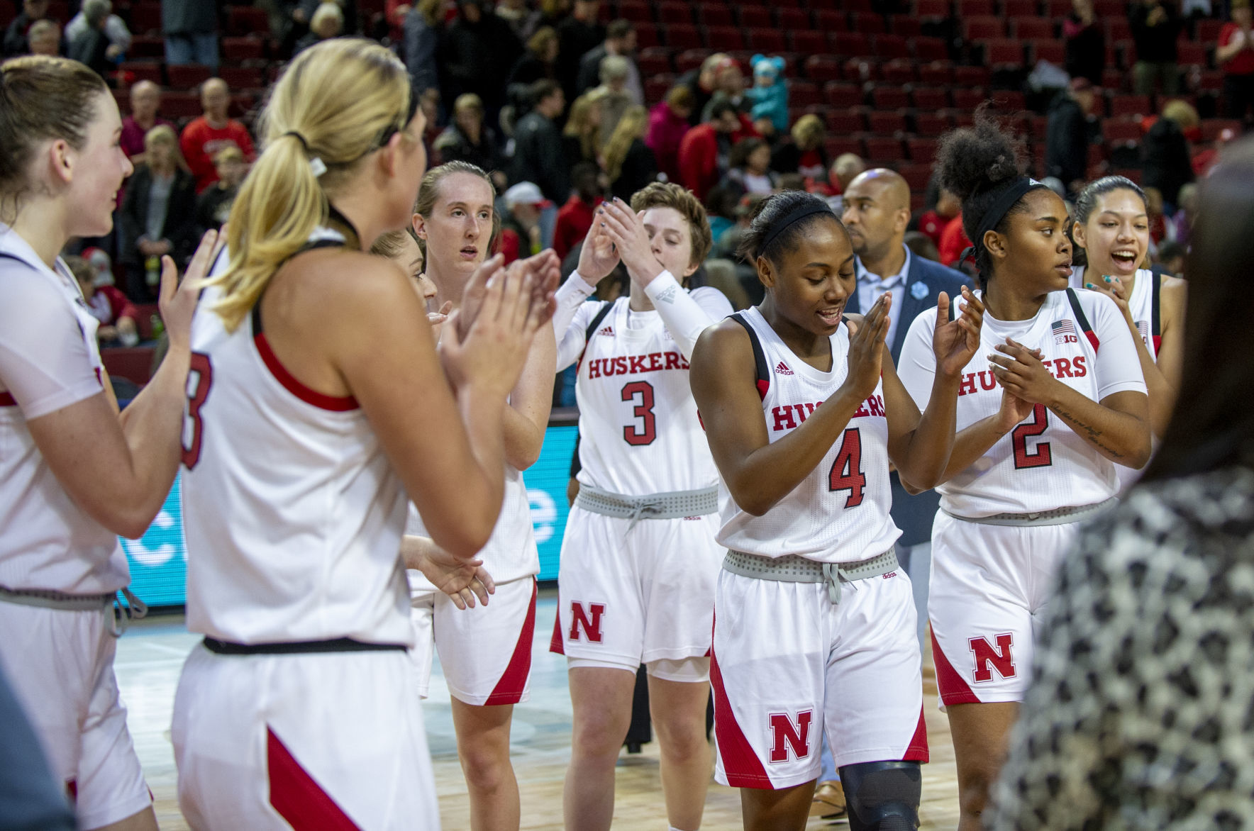 Nebraska vs. Wisconsin women's basketball, 1.9